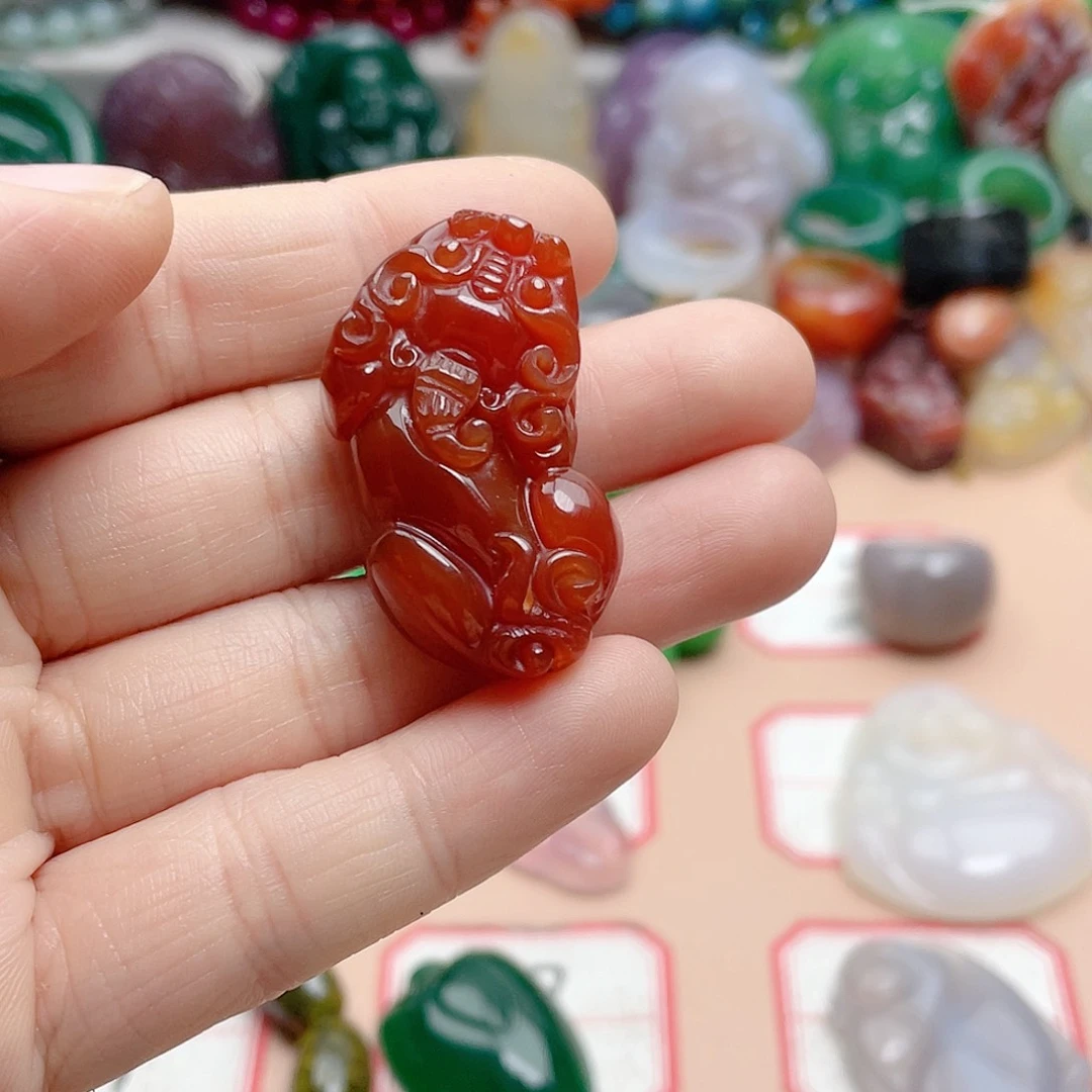 玛瑙/玉髓颈饰合金?****?