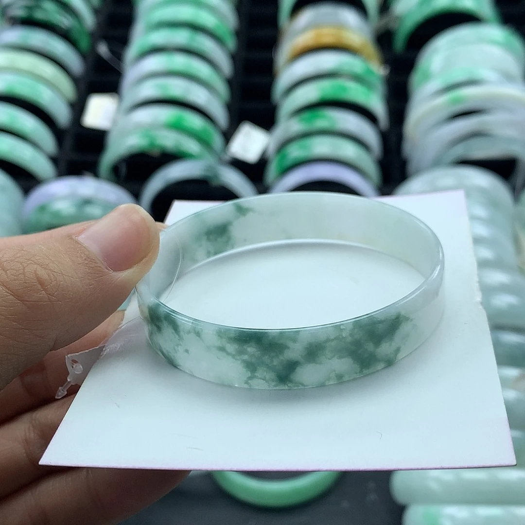 未镶嵌手镯翡翠公主方54-55