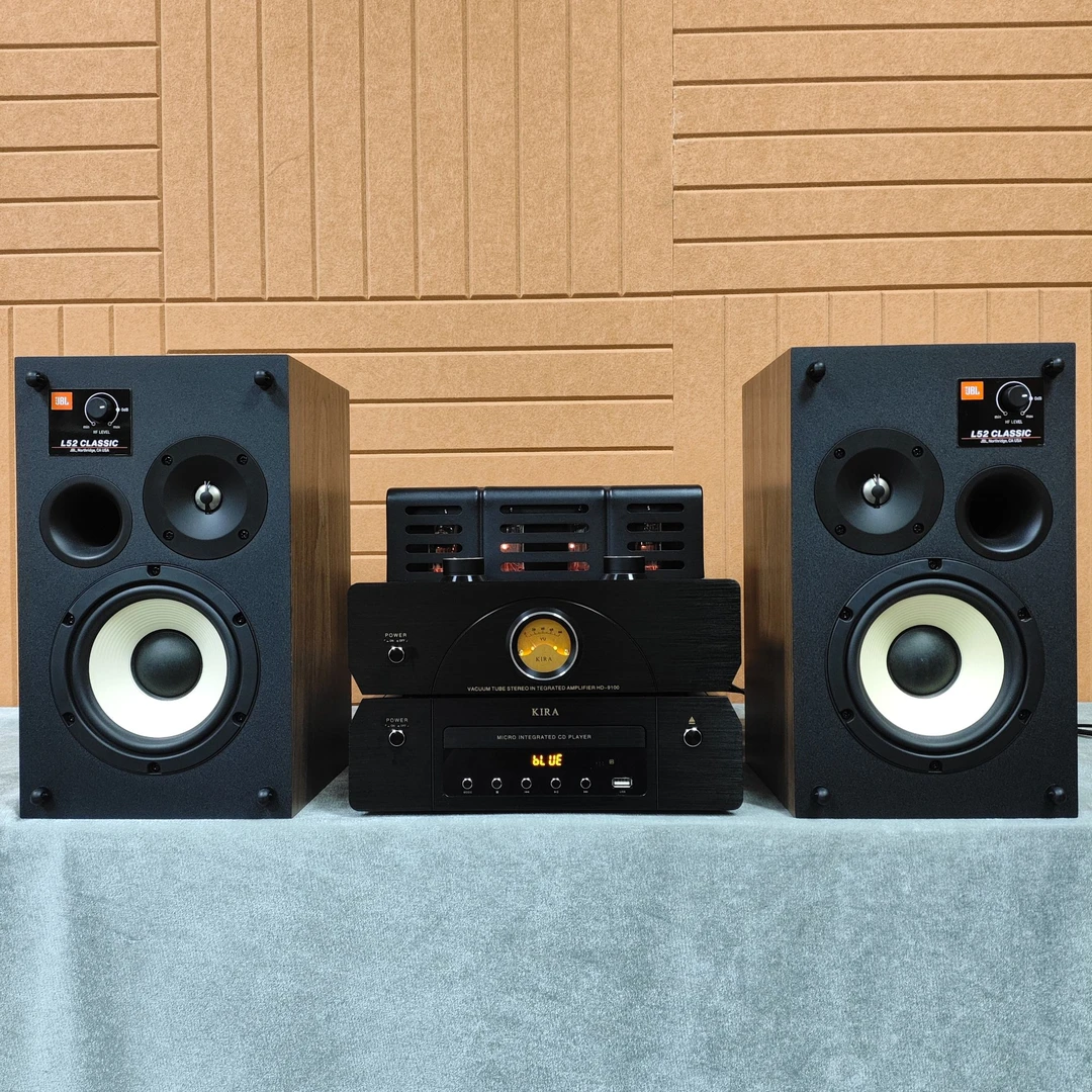 99新 JBL L52 CLASSIC+KIRA HD-9100胆机HIFI组合一套搭配套装