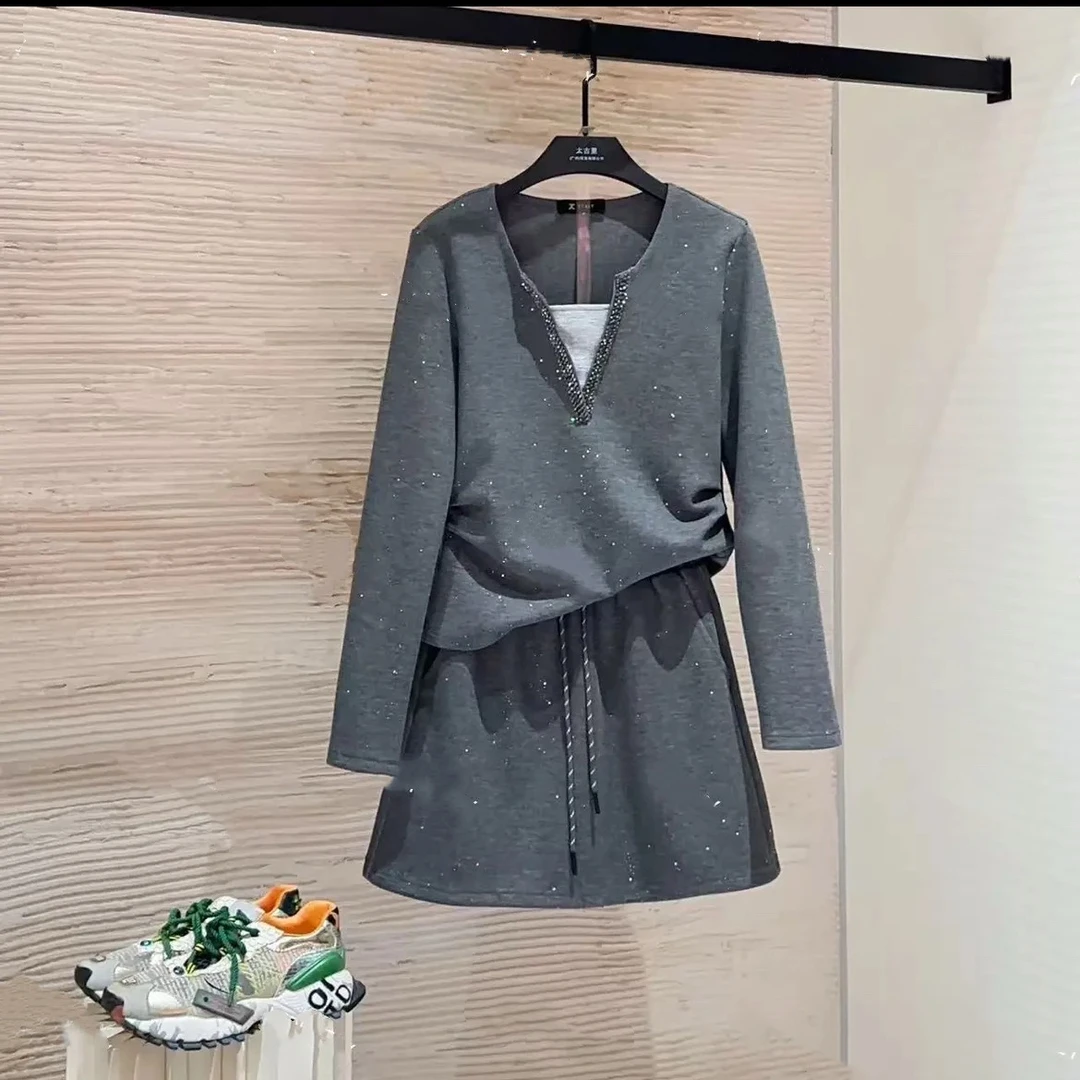 FIFI MINO 秋季上新设计师高定新款时尚洋气休闲气质款套装