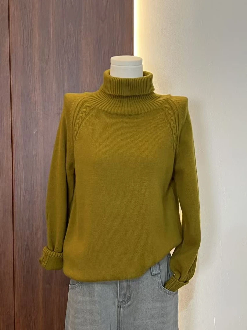 B409乐子家  时尚百搭毛衣上衣