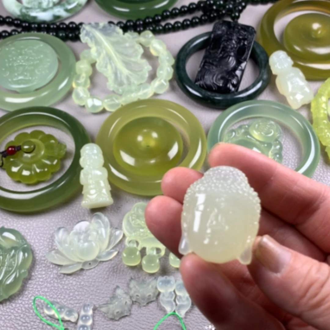 【闪购商品】未镶嵌蛇纹石玉2025新款岫玉