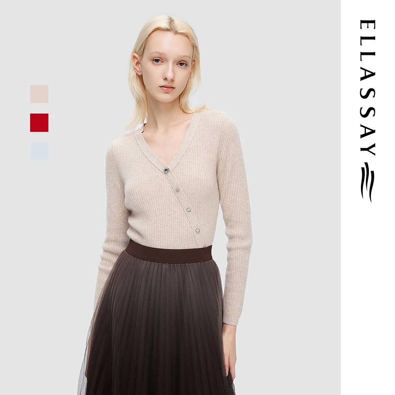 【星线好物】歌力思羊绒针织衫女EWD354M00100