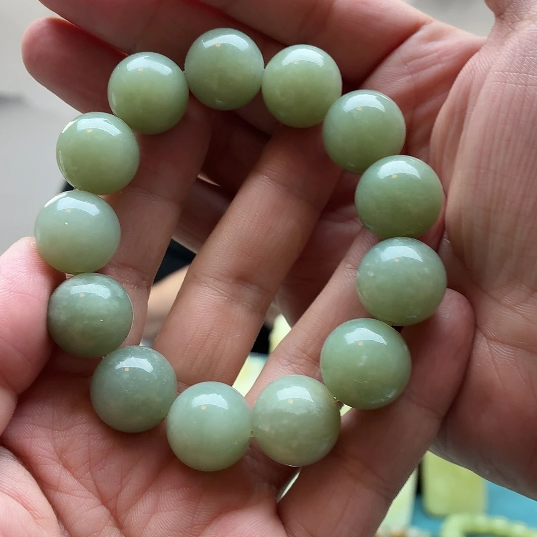未镶嵌手串和田玉新疆和田玉16毫米手串