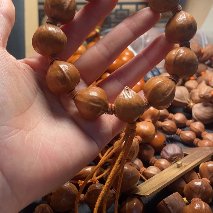 y***煲橄榄核手串/手链2.0蒜头高抛