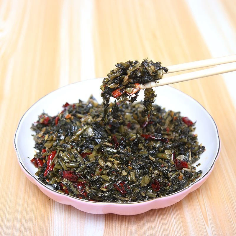 雪里红辣椒炒雪里蕻苏北特色小菜现炒现发新鲜香辣下饭