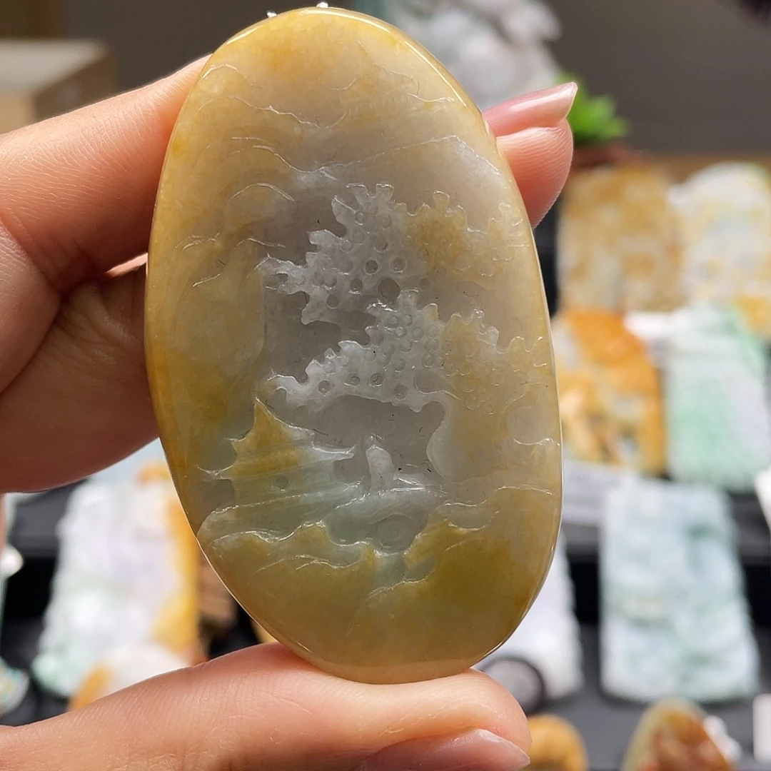 翡翠吊坠(不含链)未镶嵌