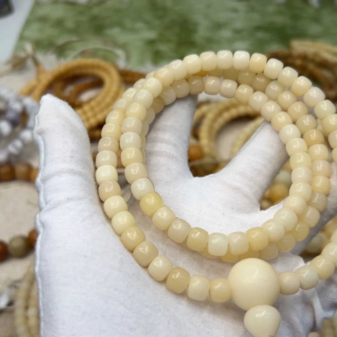 吊坠菩提根/象牙果78念珠微瑕978