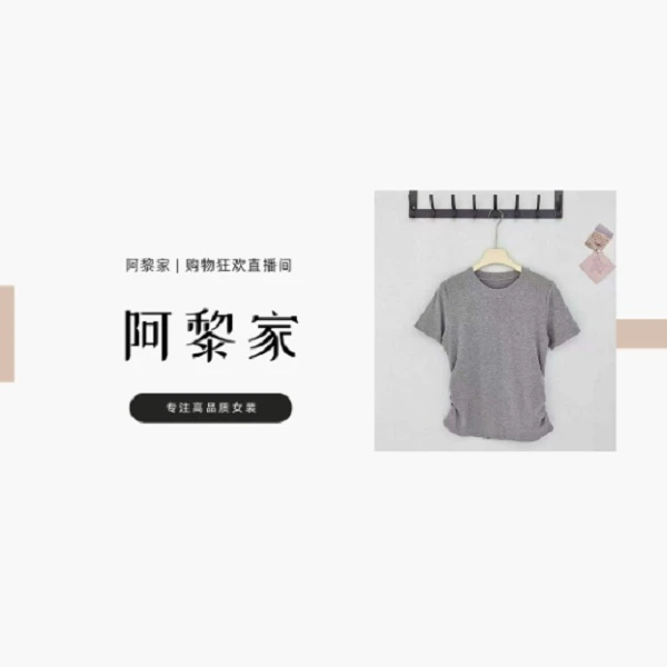 【#2509】（源头工厂）2025新款休闲收腰显瘦短袖T恤