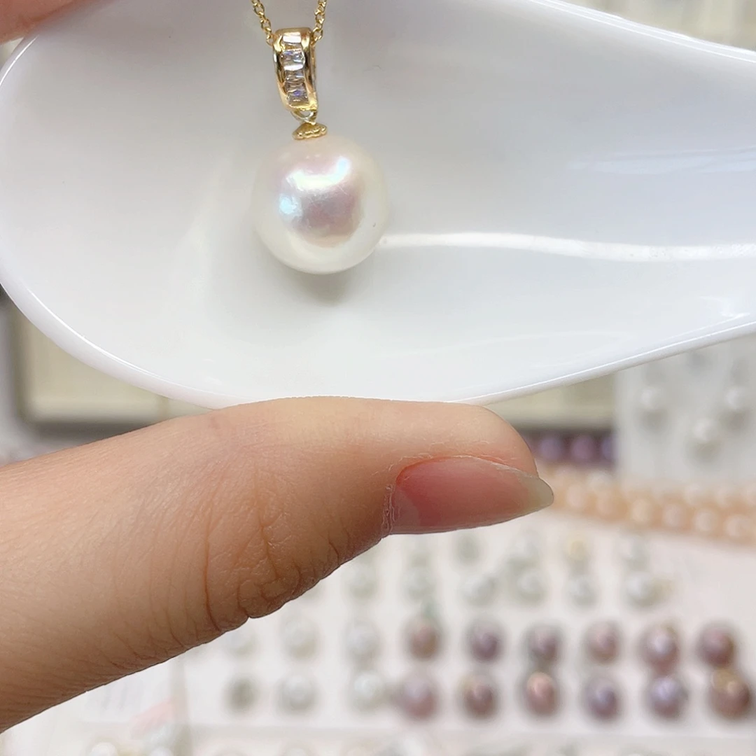 吊坠(赠链)淡水珍珠合金