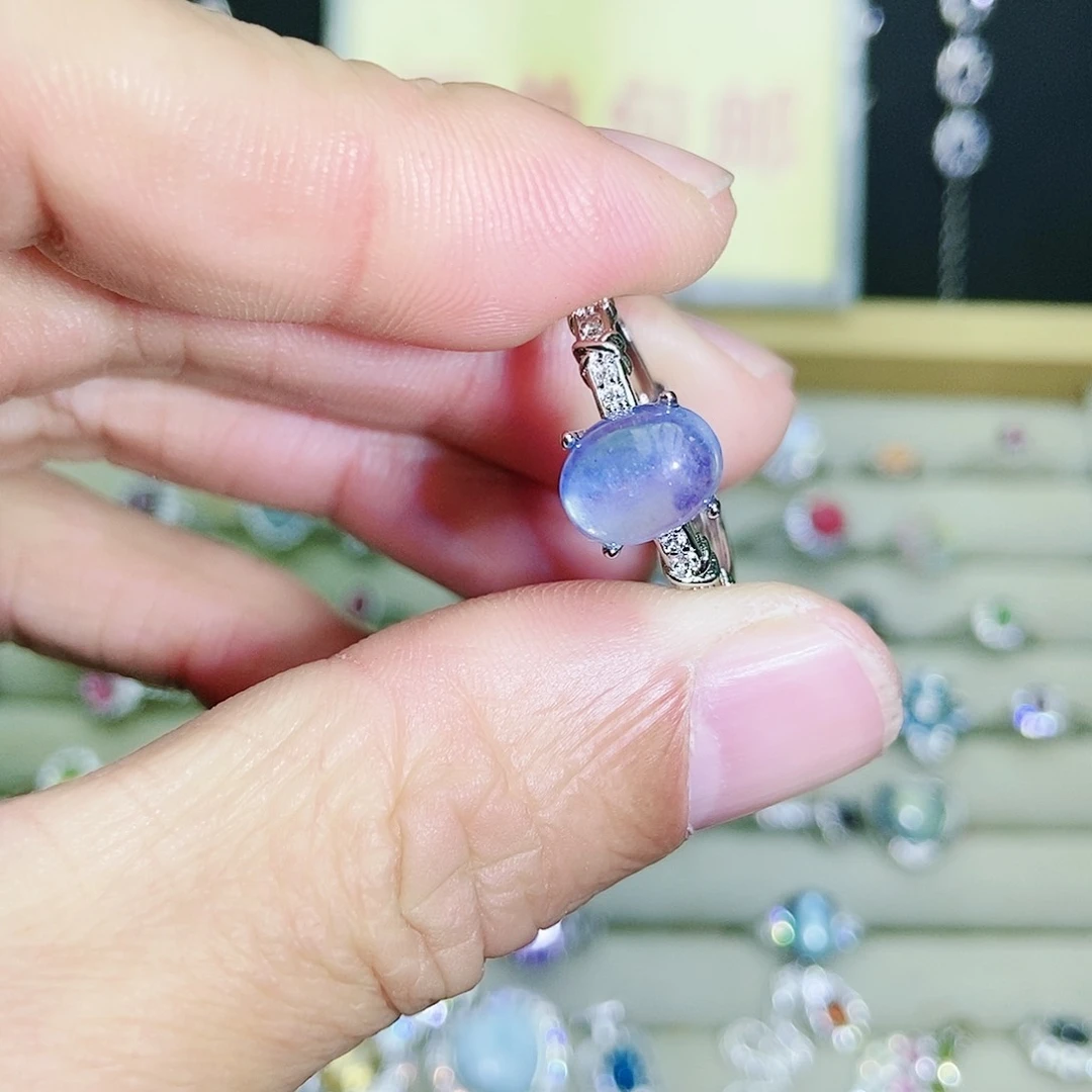 【闪购商品】未镶嵌戒圈海蓝宝石