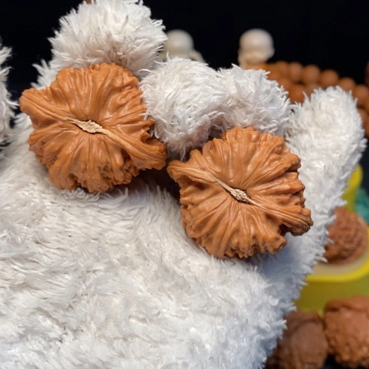 林***～吊坠文玩核桃43全品白狮子