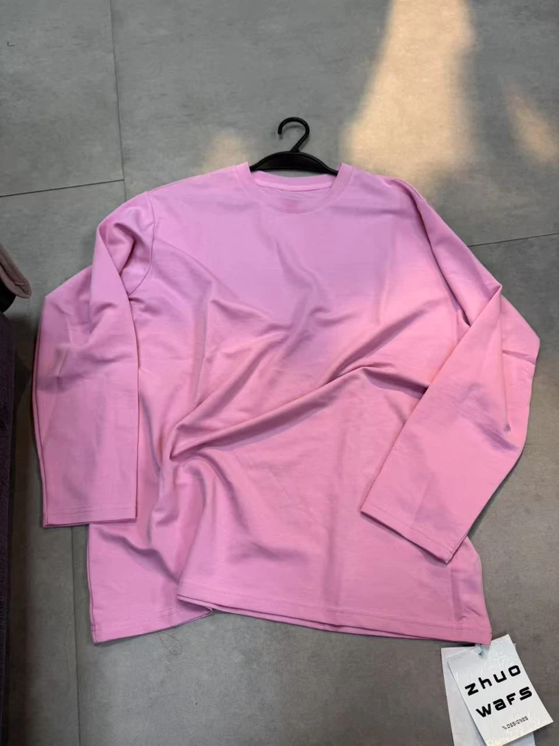 《GZZY》潮牌设计款早春新品欧货简约打底长T#1033