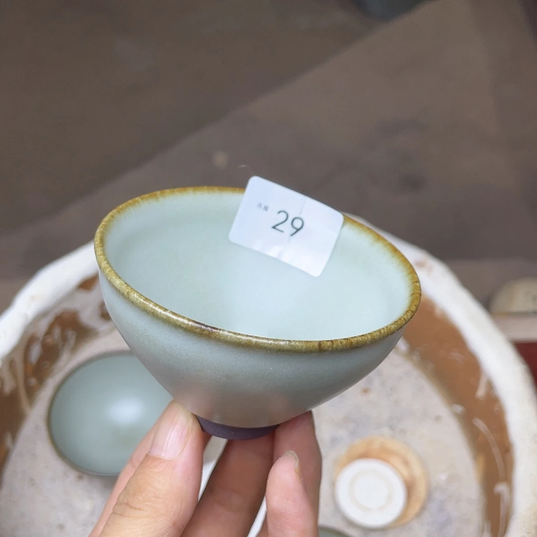 茶盏29 福临号建盏柴烧薄胎