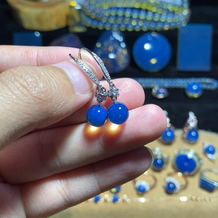 琥珀未镶嵌裸石多米尼加蓝珀