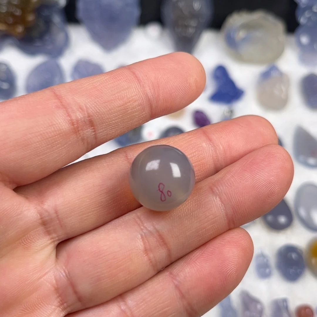 玛瑙/玉髓未镶嵌颈饰珠子