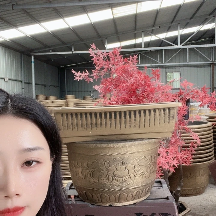 条型90花盆4个有孔