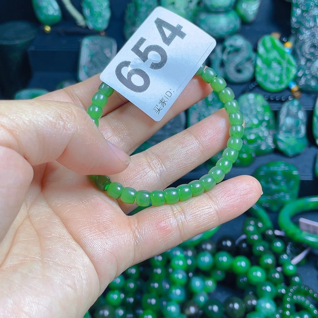 和田玉（碧玉）未镶嵌珠宝半成品