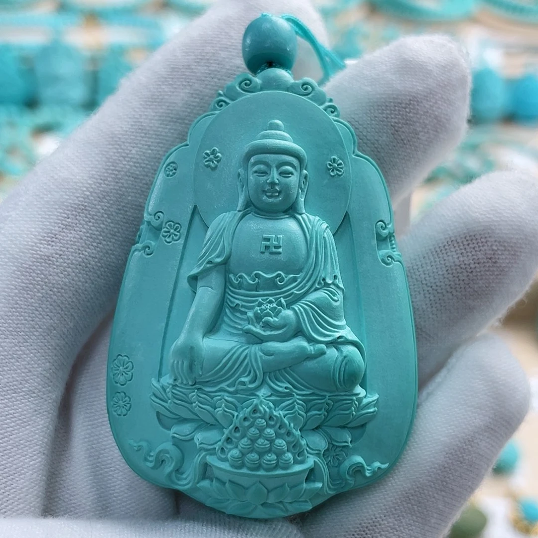 绿松石珠宝奇石未镶嵌