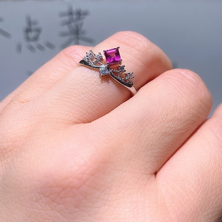 水晶颈饰银S925镶嵌