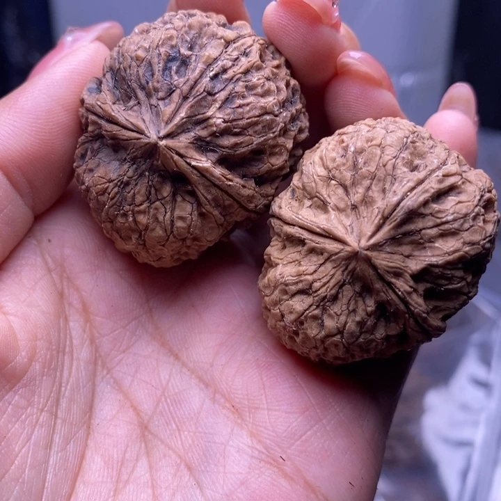 文玩核桃把件云南野生铁核桃25号39mm