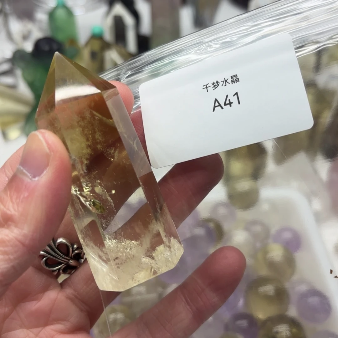 未镶嵌水晶珠宝半成品