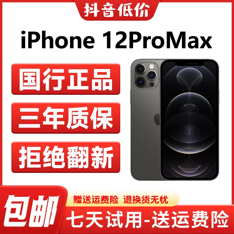 95新 Apple/苹果 【年货节】iPhone12ProMax国行5G备用二手机