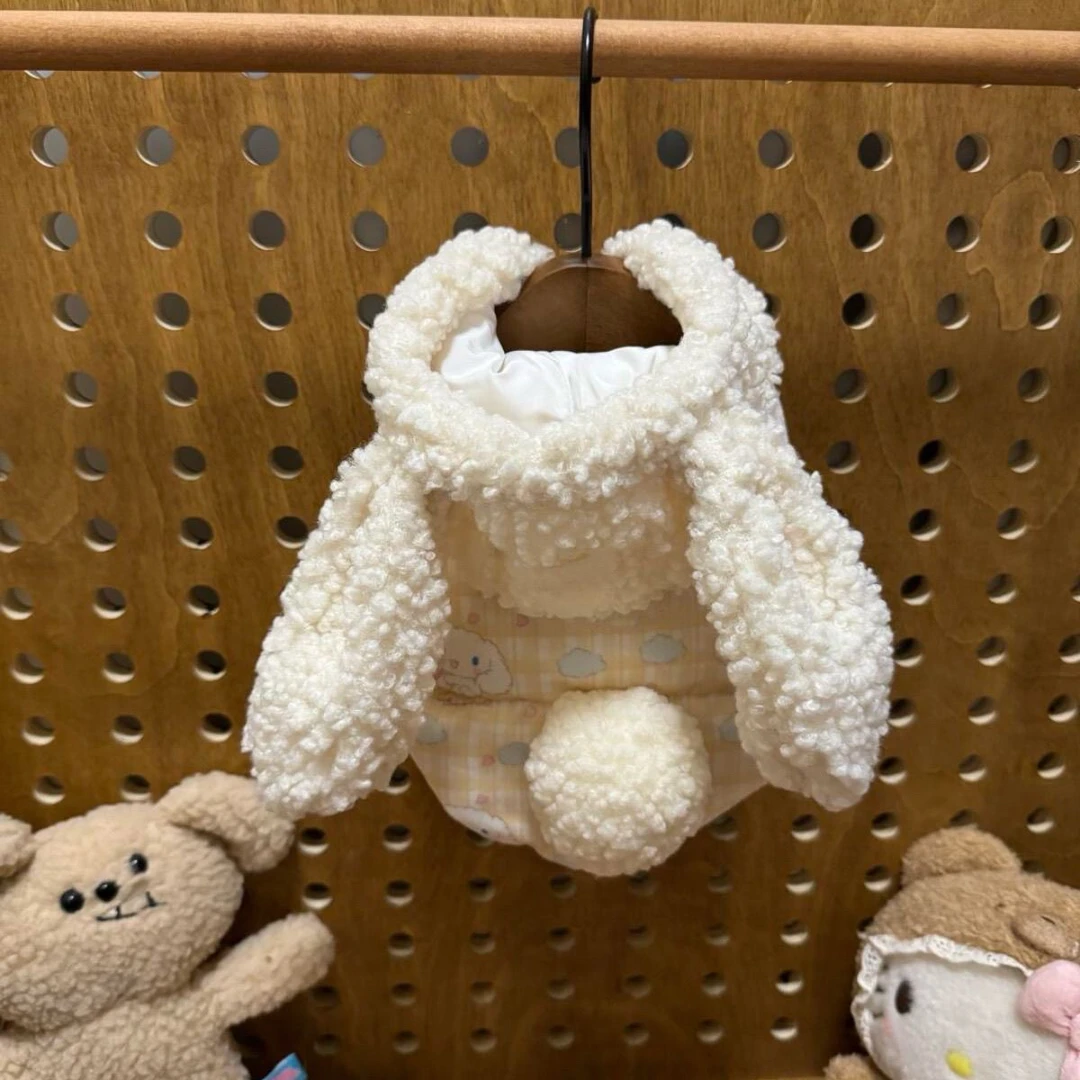 宠物狗狗猫咪衣服秋冬装保暖背心泰迪比熊雪纳瑞马尔济斯可爱棉服