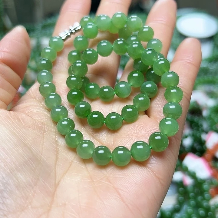 和田玉（碧玉）手串未镶嵌