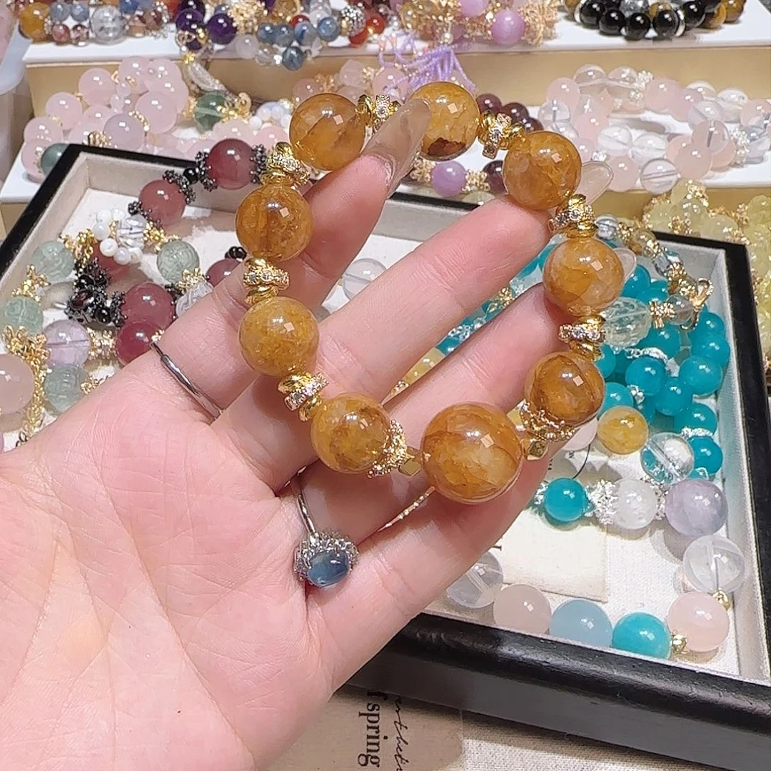 水晶手链未镶嵌把