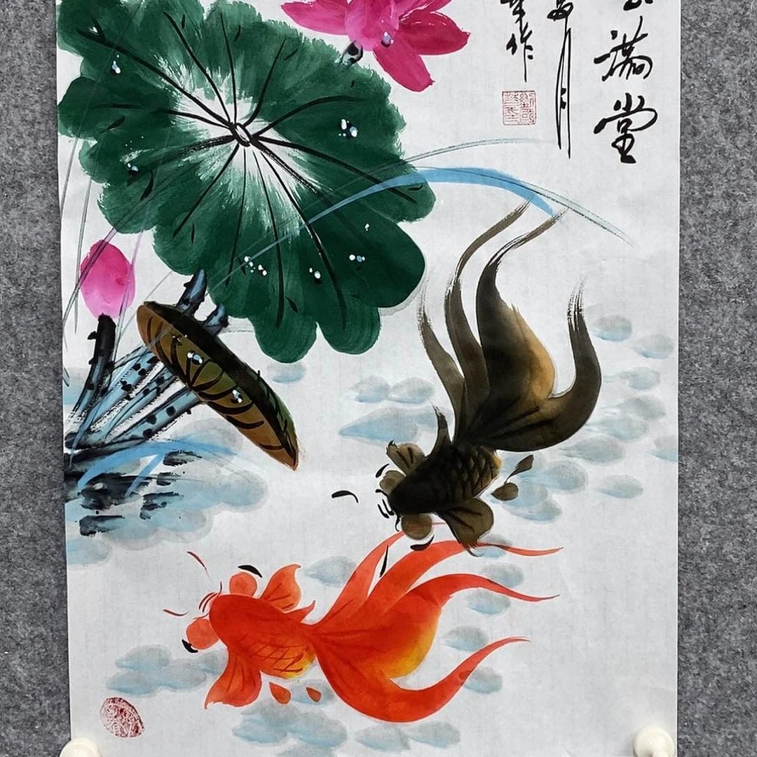 国画刘国华手绘作品111