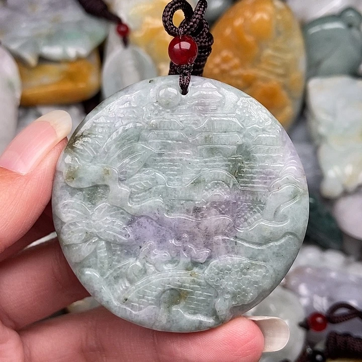 颈饰未镶嵌翡翠翡翠