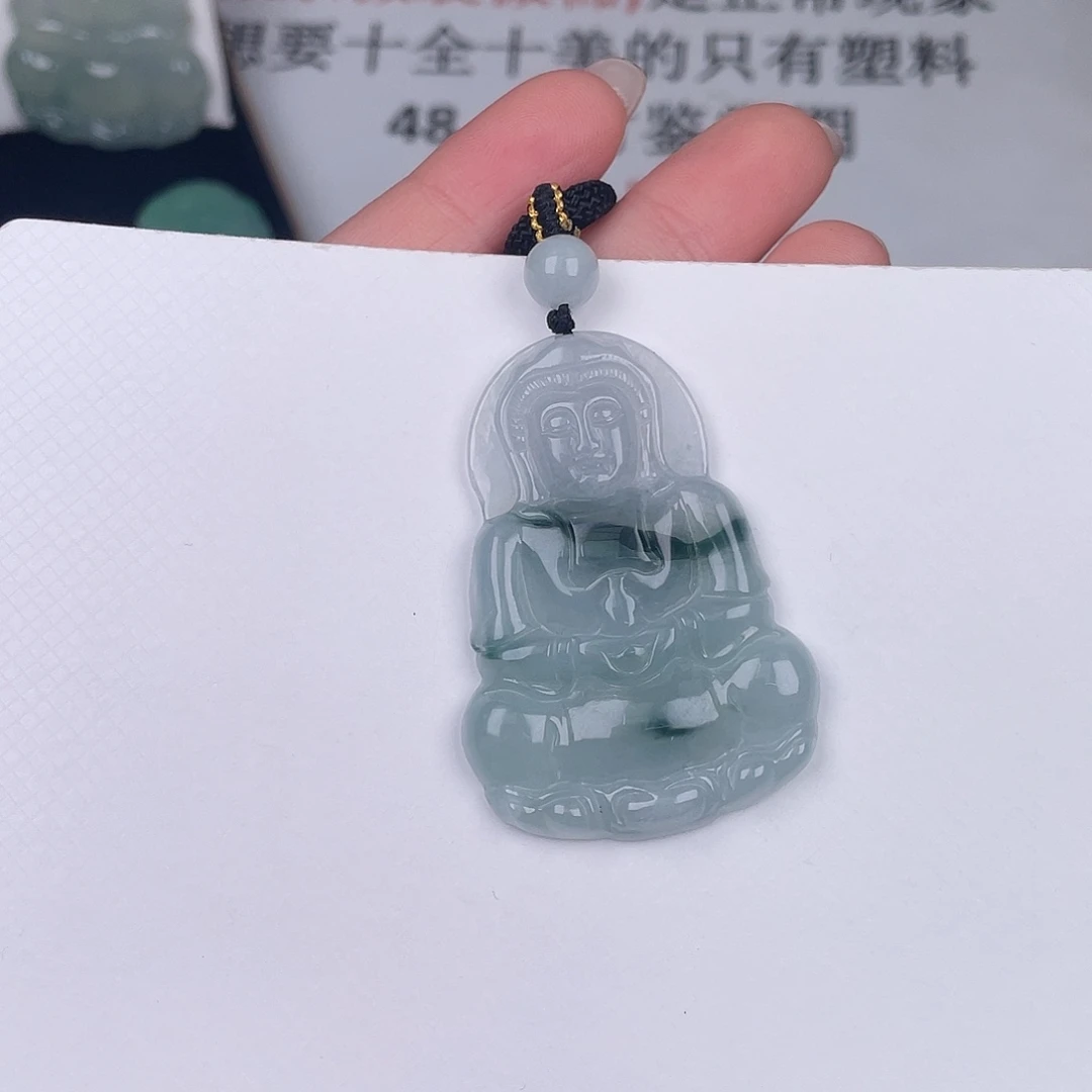 翡翠未镶嵌颈饰zc052