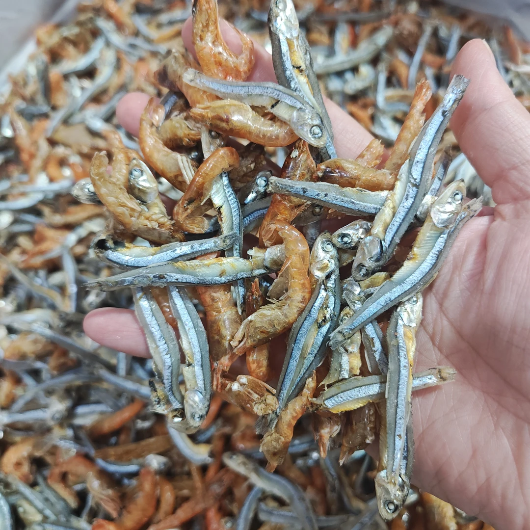 混合小鱼小虾公鱼仔小河虾海燕鱼250g/500g