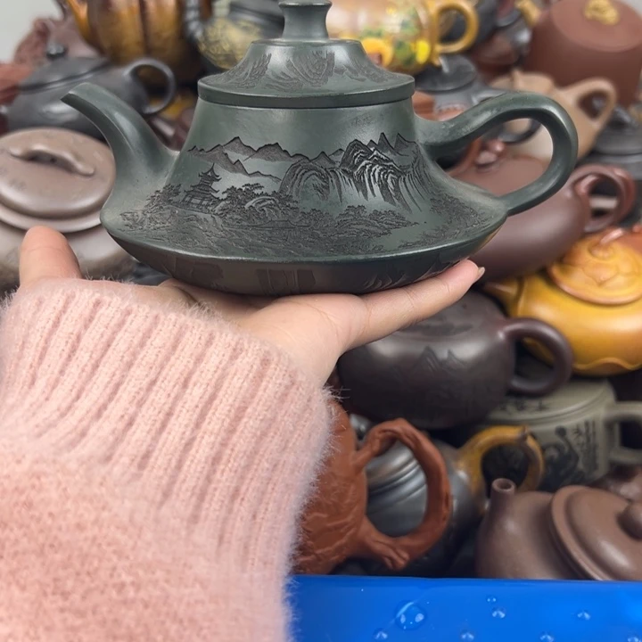 茶壶紫砂盖子微晃