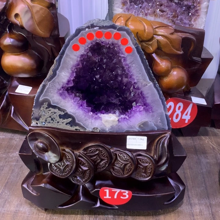紫晶大型摆件（非配饰）未镶嵌