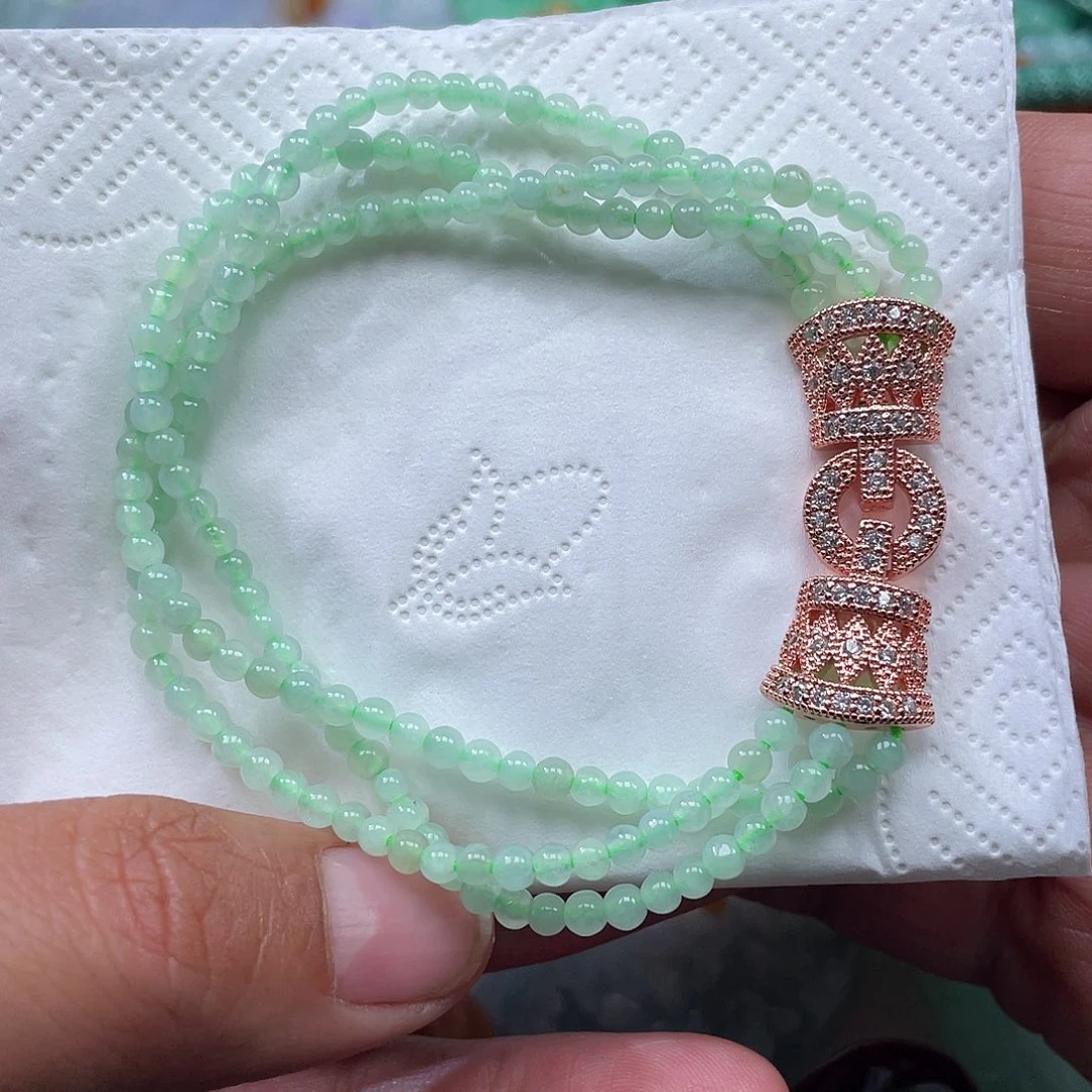 颈饰未镶嵌翡翠翡玉缘翡翠