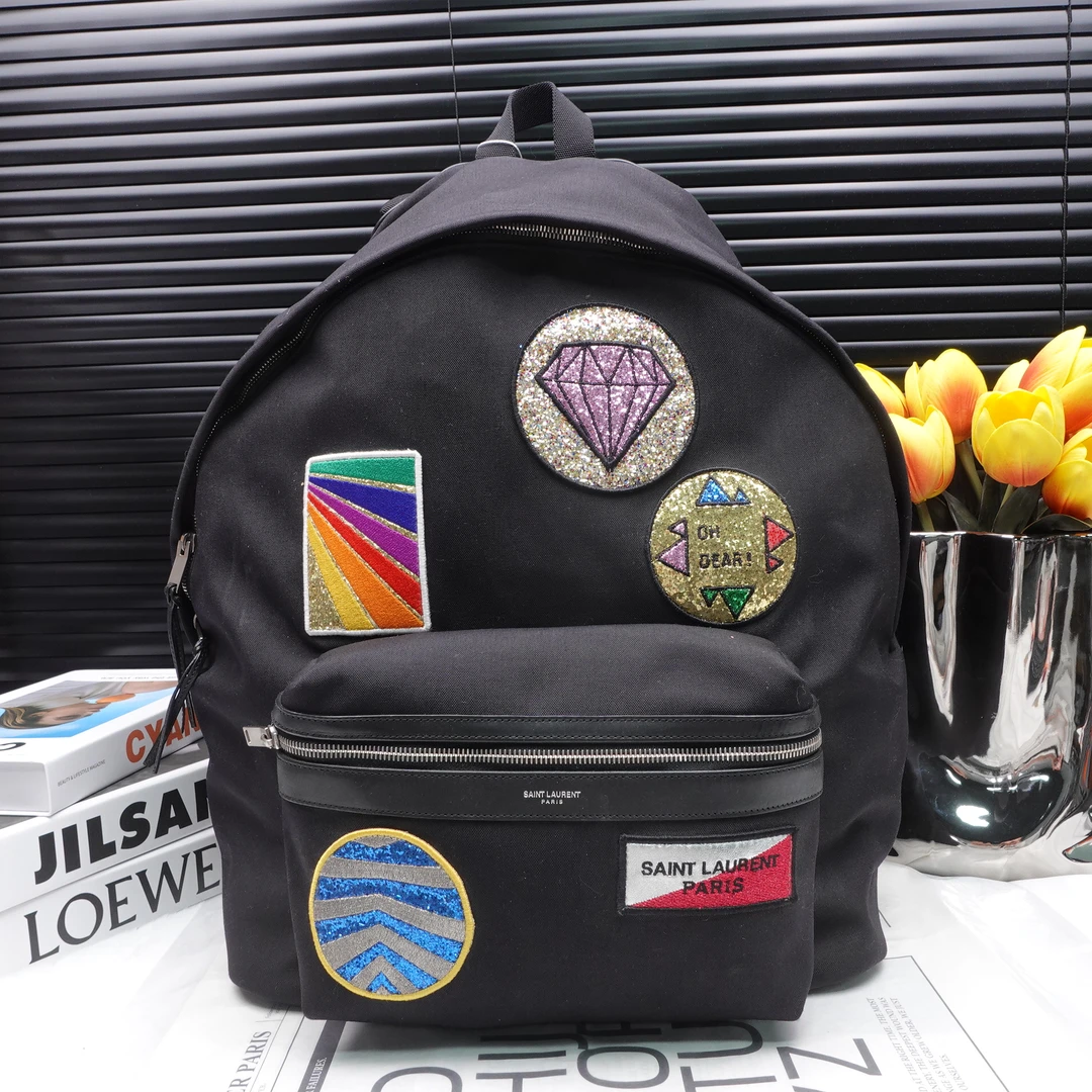 95新 YSL/圣罗兰 双肩包/T10154899