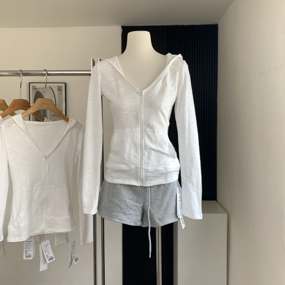 巨好看的防晒衣女2025新款今年流行爆款夏韩系白色连帽外套