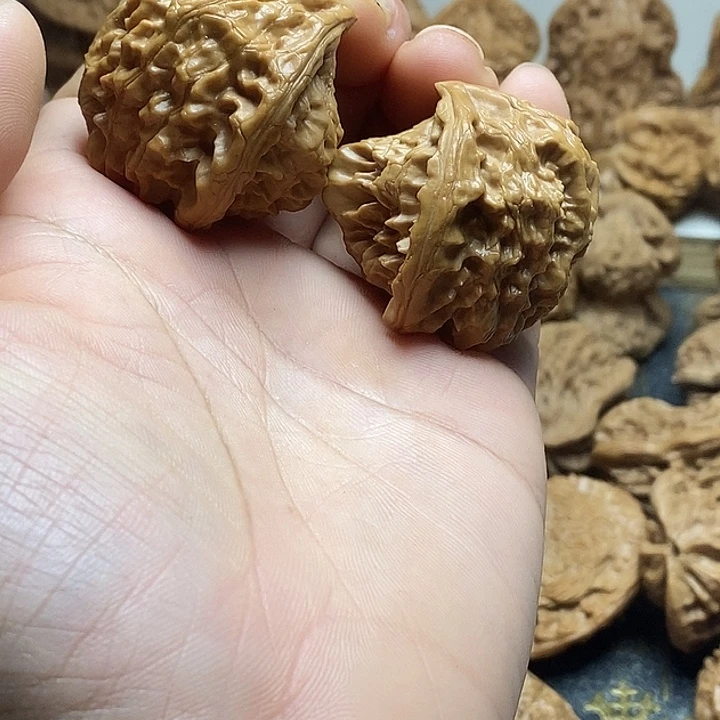 桃核吊坠玉玺蛇头大肚子