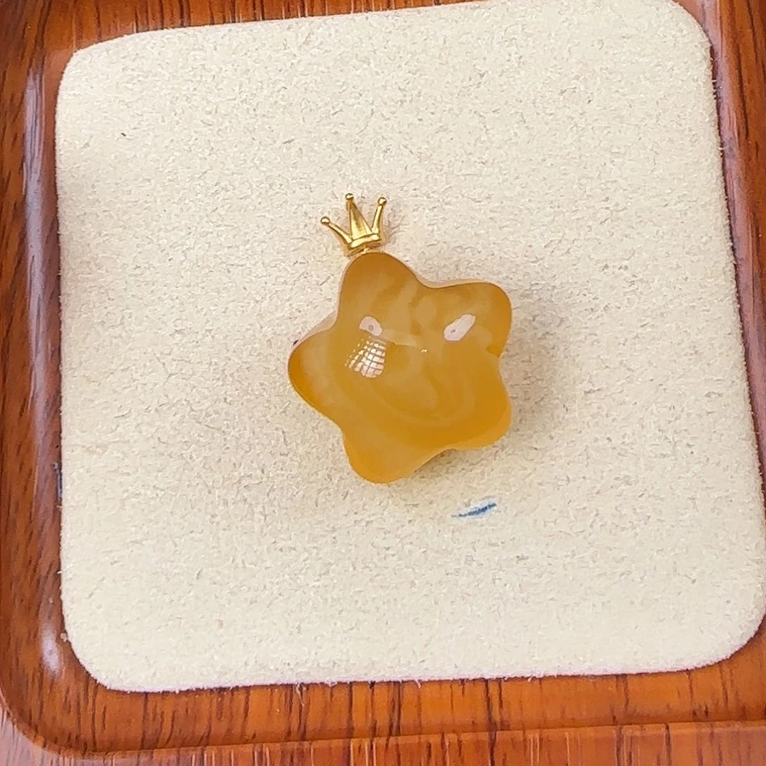 琥珀珠宝奇石18K金镶嵌?****酿