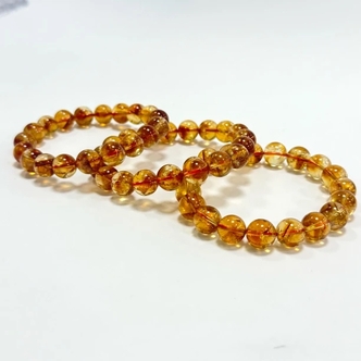【书记甄选】天然黄塔晶单圈 约10mm 多样性发一件 492