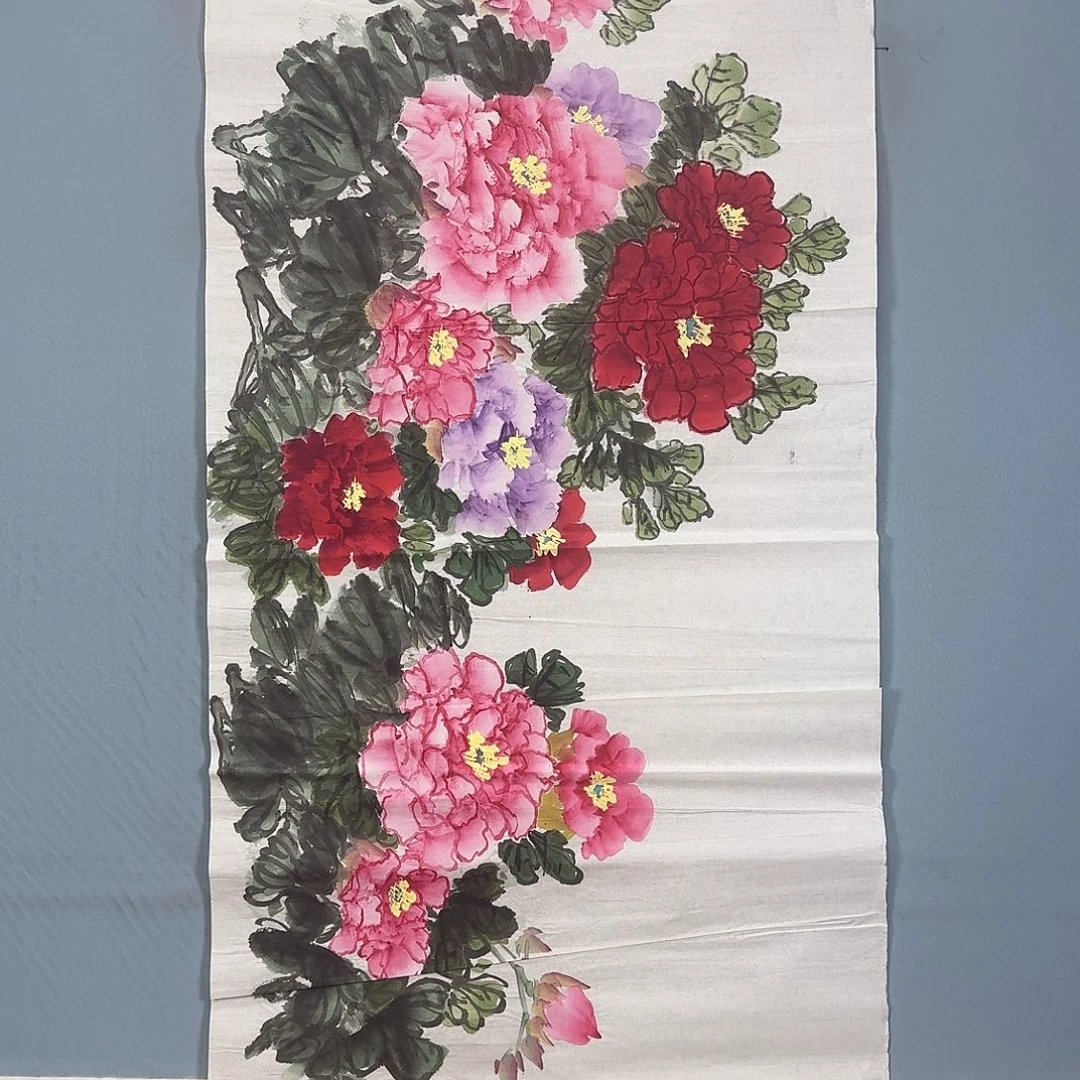 国画1256 牡丹仙子好可爱