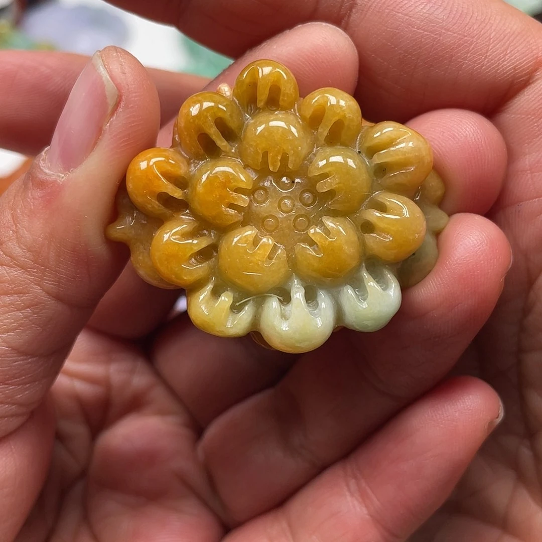 颈饰未镶嵌翡翠翡玉缘翡翠