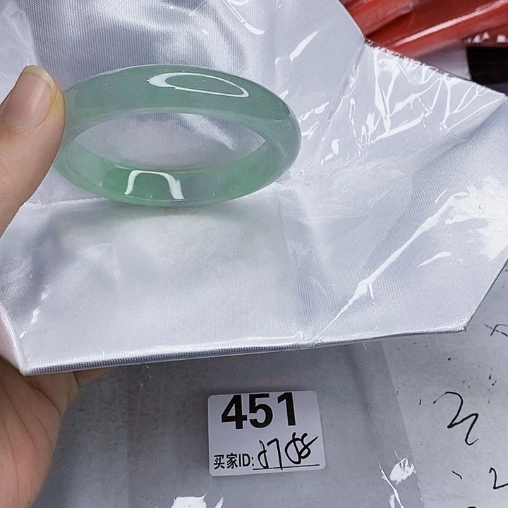 翡翠未镶嵌手镯一图一物实物为准