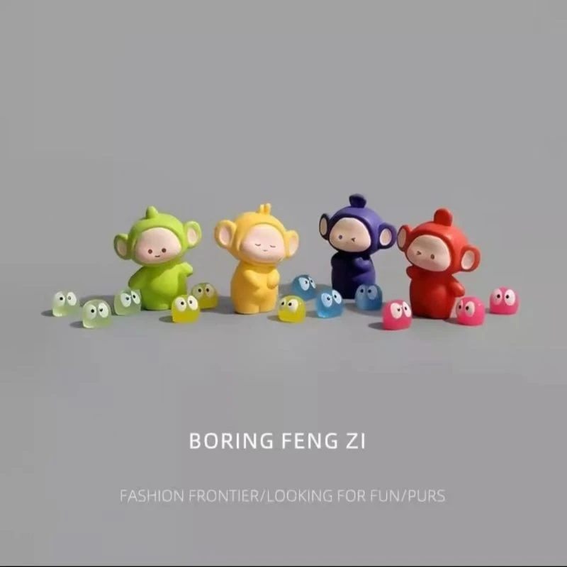 无聊了! 摆个天天宝宝陪你治愈系情绪解压电脑桌面小摆件装饰m