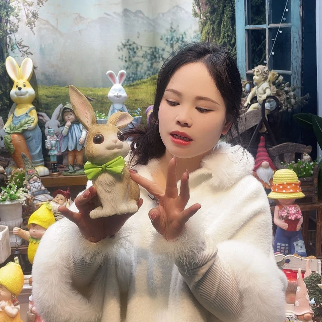 摆件花园摆件红红火火