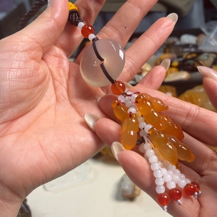 玛瑙/玉髓吊坠(不含链)未镶嵌