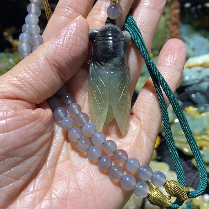 岫玉岫玉吊坠未镶嵌