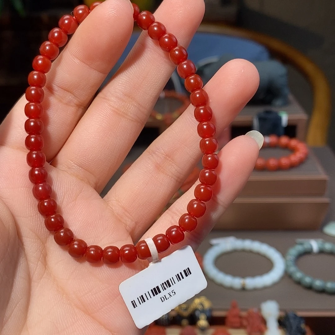 未镶嵌手链南红玛瑙